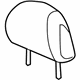Mopar 1DS98BD5AB Headrest, Gray, Front Mopar 1DS98BD5AB Headrest, Gray, Front