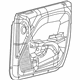 Mopar 5LC121X9AH Panel Front Door Trim