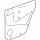 Mopar 55362143AG Water Shield, Rear Driver Side Mopar 55362143AG Water Shield, Rear Driver Side