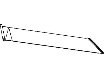 Jeep 1SX57HL1AB SUNSHADE Sunroof