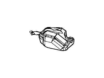 5109597AB Mopar Shield Heat Illustration 1 of 1