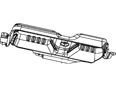 Mopar 4881504AE Shield Exhaust Muffler Mopar 4881504AE Shield Exhaust Muffler