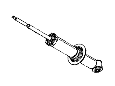 Mopar 5272706AF Shock Absorber Suspension Rear