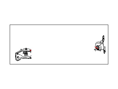 Mopar 55256915AD Hinge Front Door Upper