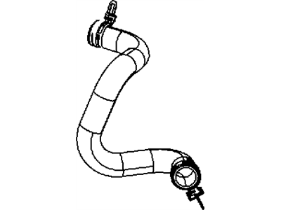 Jeep 68087600AB HOSE Radiator Outlet