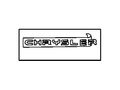 Dodge KS94SA1 NAMEPLATE Chrysler