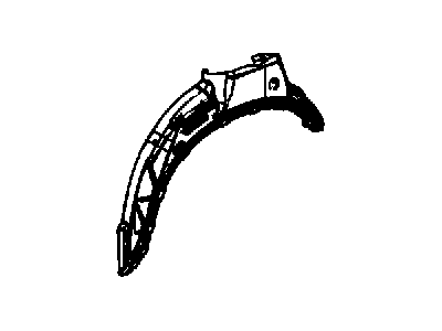 Dodge 5112893AB PANEL Wheelhouse Outer