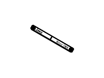 Jeep 1QE38DX9AB APPLIQUE Instrument Panel