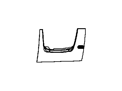 Jeep 1QJ30VT9AB COVER Steering Column
