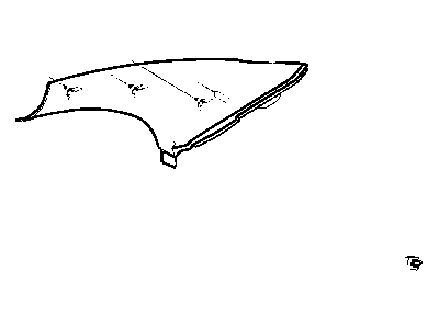 Chrysler HZ46SX9 Pillar Trim