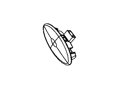 Mopar 1ET06ES3AB Lamp Door 1ET06ES3AB Mopar Lamp Door Illustration 1 of 1