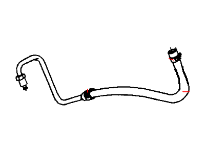 Mopar 52089169AD Hose Power Steering Return