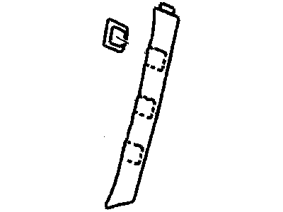 Dodge SX50TZZAA Pillar Cover