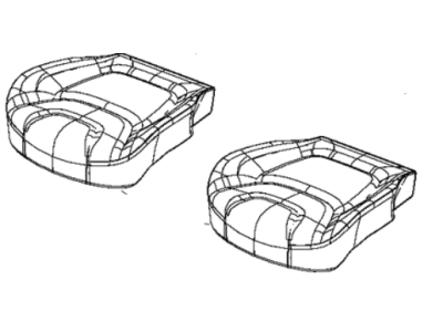 Mopar 6SS96DX9AB Cover Front Seat Cushion