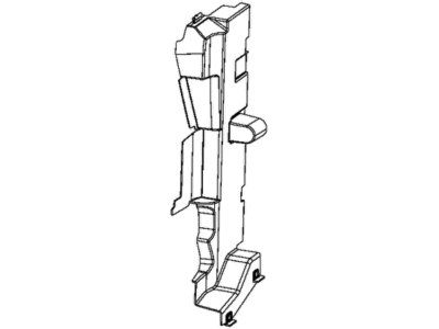 Jeep 68207946AB BAFFLE Air Inlet