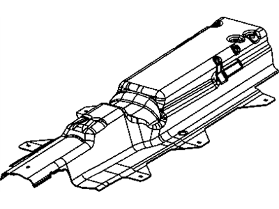 Dodge 68086787AC SHIELD Floor Pan