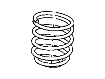 Mopar 4656529AC Spring Front Suspension Coil