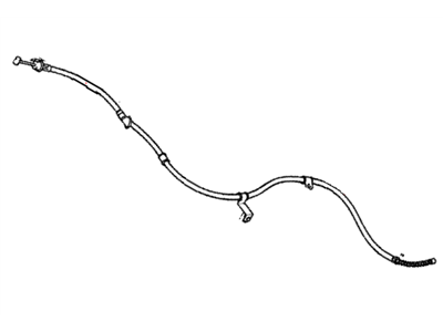 Chrysler Sebring Parking Brake Cable - MR449511