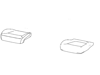 Jeep 7AD11PXRAA COVER Front Seat Cushion