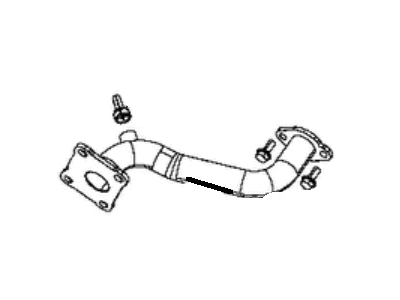 Mopar 4627651AC Tube EGR Valve To Cooler