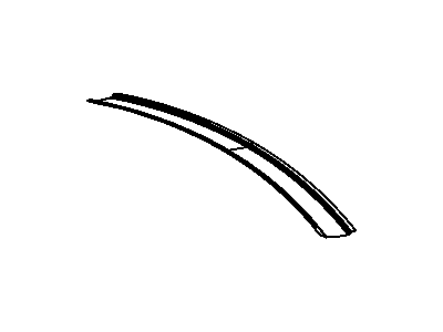 Mopar 5076522AA Header Rear Window Opening 5076522AA Mopar Header Rear Window Opening Illustration 1 of 1