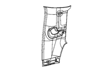 Ram 6WA71HL1AA PLUG C Pillar