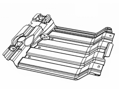 Jeep 68191341AB BELLY PAN Transmission