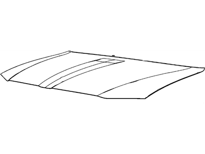 Chrysler 68127958AC HOOD