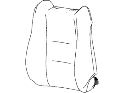 Mopar 6MW11HL1AA Cover Front Seat Back