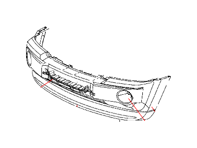Jeep 68033745AA AIR DAM