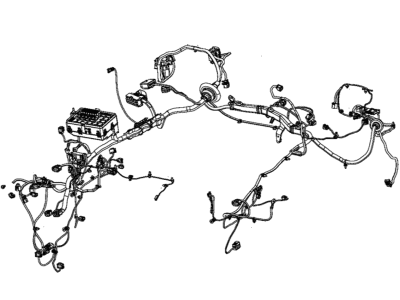 Chrysler 68164187AC WIRING Headlamp to Dash