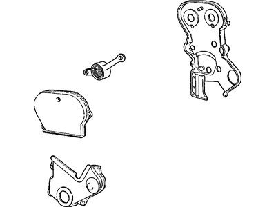 Chrysler 5114068AA COVER PACKAGE Timing Includes: Covers, Tensioner and Fasteners