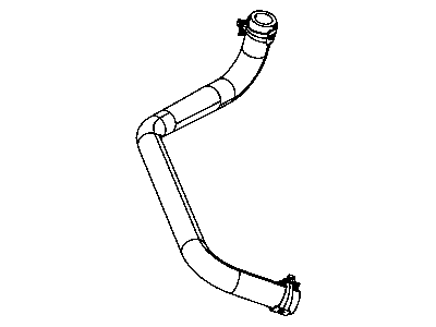 Mopar 5058374AD Hose Bottle Return 5058374AD Mopar Hose Bottle Return Illustration 1 of 1