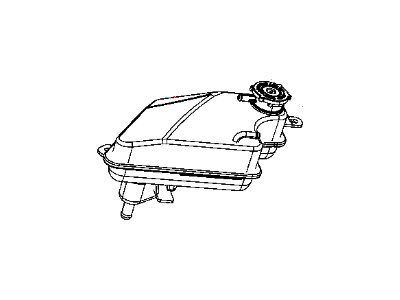 Mopar 5058372AD Bottle Pressurized Coolant 5058372AD Mopar Bottle Pressurized Coolant Illustration 1 of 1