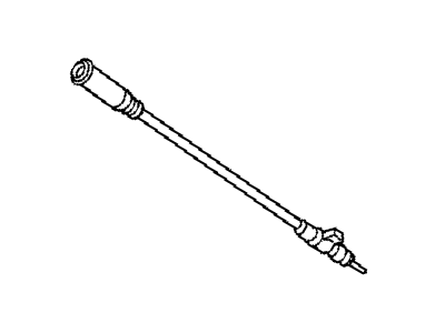 5026012AA Mopar Cable Antenna Illustration 1 of 1