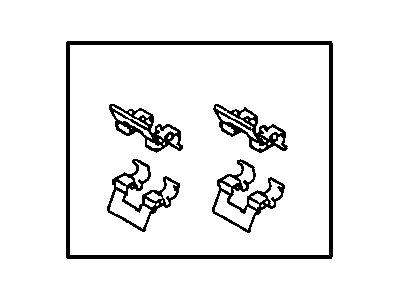 Chrysler MR527673 CLIP Brake