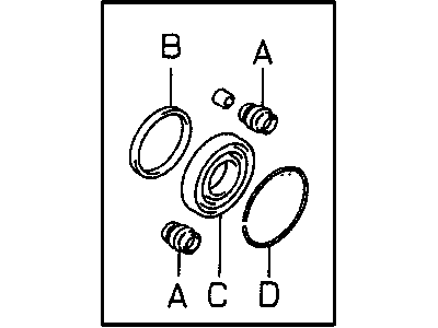 Chrysler MR527672 Overhaul Kit