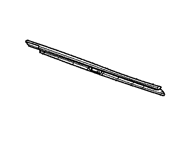 Mopar 4865585AC Weatherstrip, Door Belt Outer 4865585AC Mopar Weatherstrip, Door Belt Outer Illustration 1 of 1