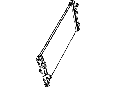 Jeep 68004049AA RADIATOR Engine Cooling NOTE:25 pc min Qty Mix and Match Pallet Program only, Use mopar.com to order, Magneti-Marelli Parts tab