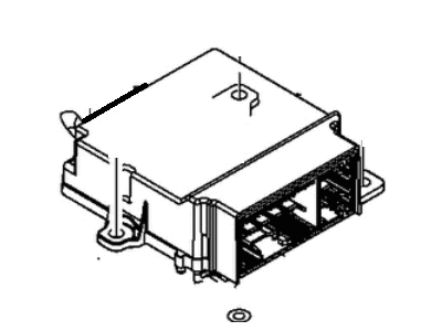 Dodge 68333003AD MODULE Air Bag Control