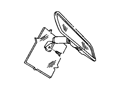 Chrysler Sebring Car Mirror - 4724240AB