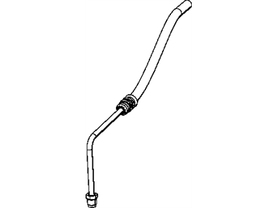 Jeep Power Steering Hose - 52059902AG