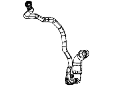 Mopar 68249894AB Hose Radiator Outlet Mopar 68249894AB Hose Radiator Outlet