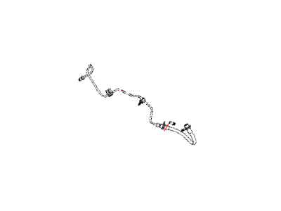 Dodge 5105605AB HOSE AND TUBE Brake