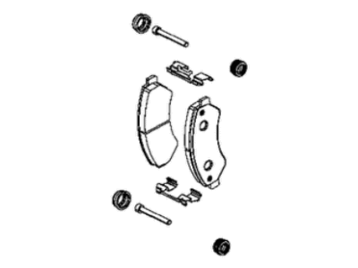Mopar 68351925AA Pad Kit Front Disc Brake