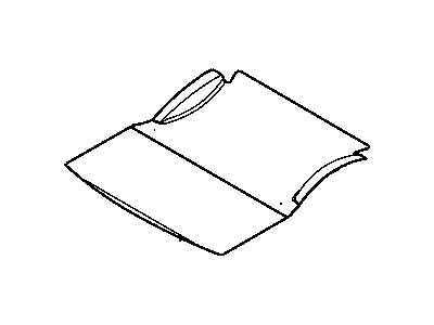 Chrysler 4628934AC CARPET Luggage Compartment