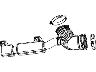 Dodge 4891895AB HOSE Clean Air