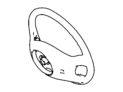 Dodge 68041613AA WHEEL Steering