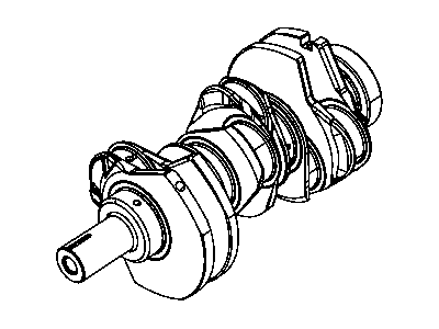 Jeep Crankshaft - 68147110AB
