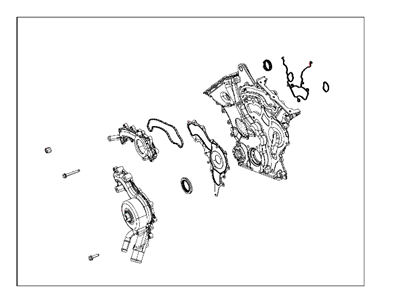 Mopar 68079231AB Cover Chain Case